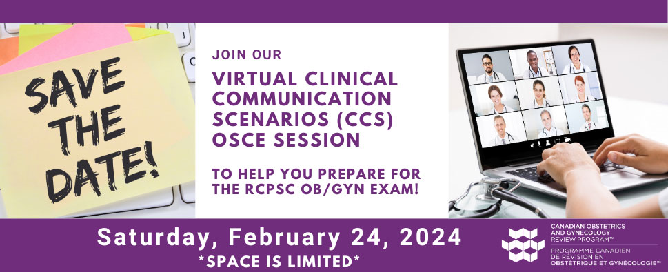 Virtual Clinical Communication Scenarios (CCS) OSCE Session